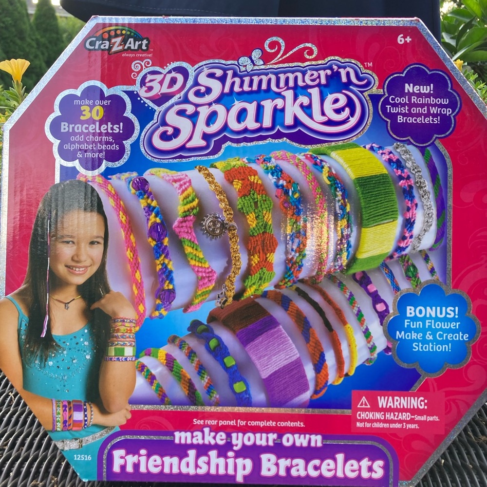 CraZart 3D shimmer'n sparkle designer bead kit